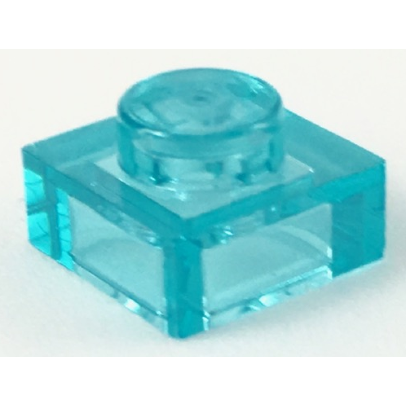 Plaat 1x1 Trans Light Blue